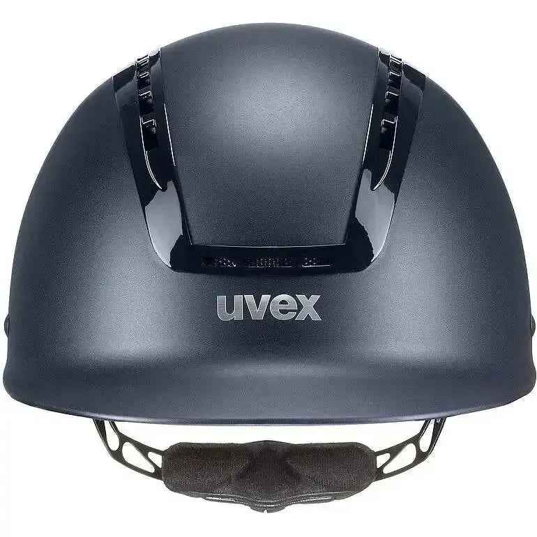 Uvex Suxxeed Active Riding Hat Mat 54 - 55 Black Mat BSJ Approved Whips