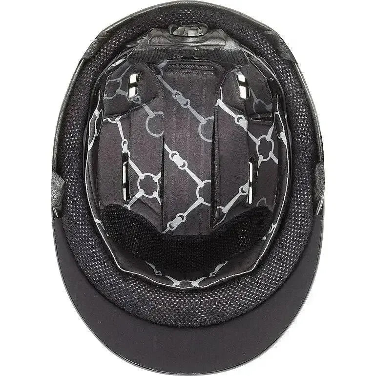 Uvex Suxxeed Active Riding Hat Mat 54 - 55 Black Mat BSJ Approved Whips