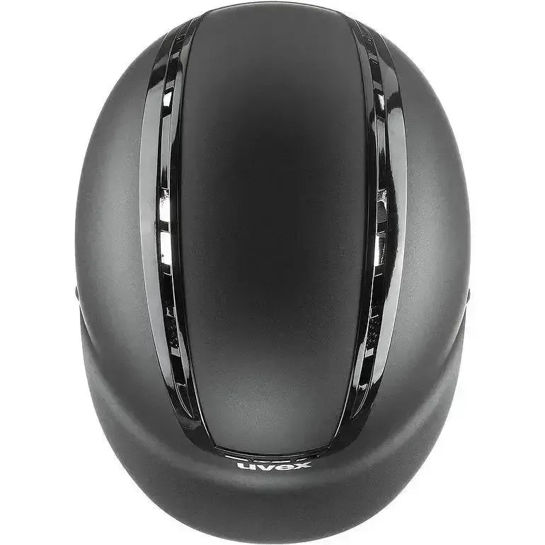 Uvex Suxxeed Active Riding Hat Mat 54 - 55 Black Mat BSJ Approved Whips
