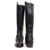 Bareback Footwear Vaqueros Premium Half-Chaps - Black 35cm Skinny 40cm Short 