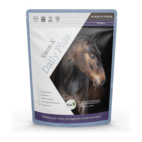 Verm-X Daily Plus For Horses & Ponies  Barnstaple Equestrian Supplies