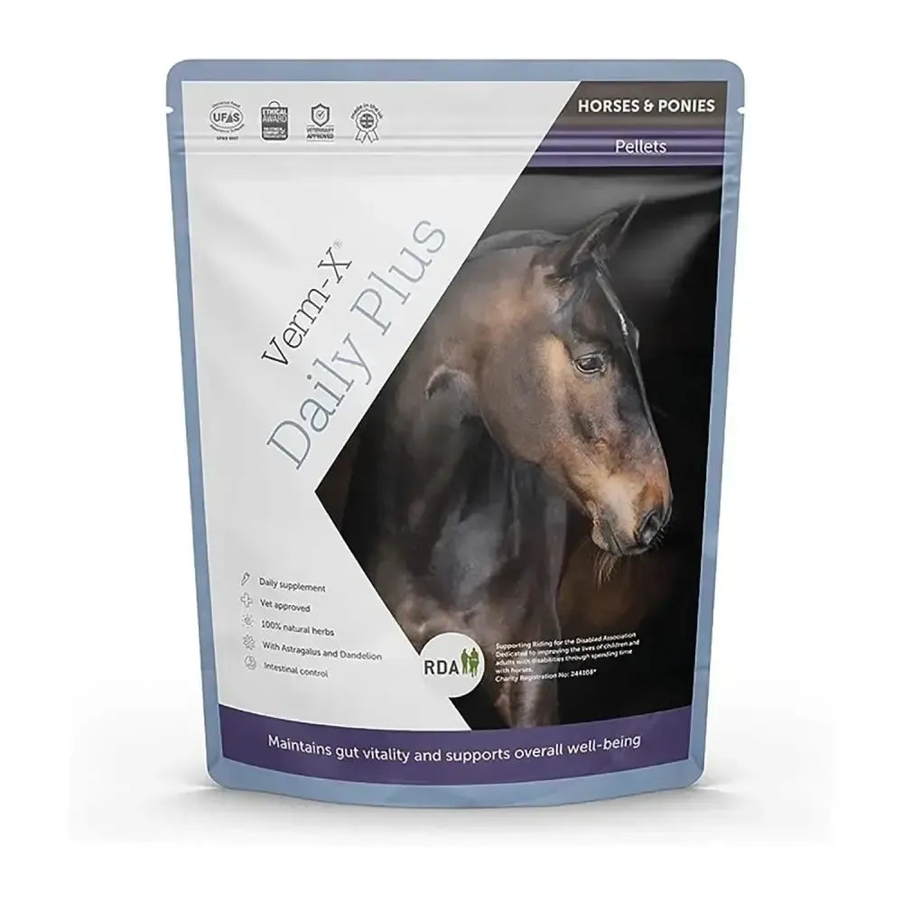 Verm-X Daily Plus For Horses & Ponies 1.5kg Horse Vitamins & Supplements