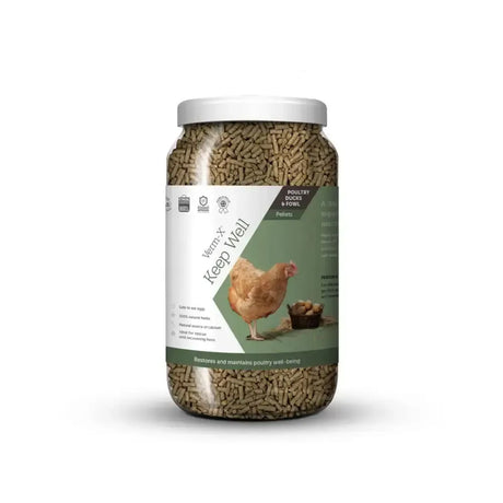Verm-X Keep Well Natural Pelleted Poultry Tonic 250g Poultry Supplements