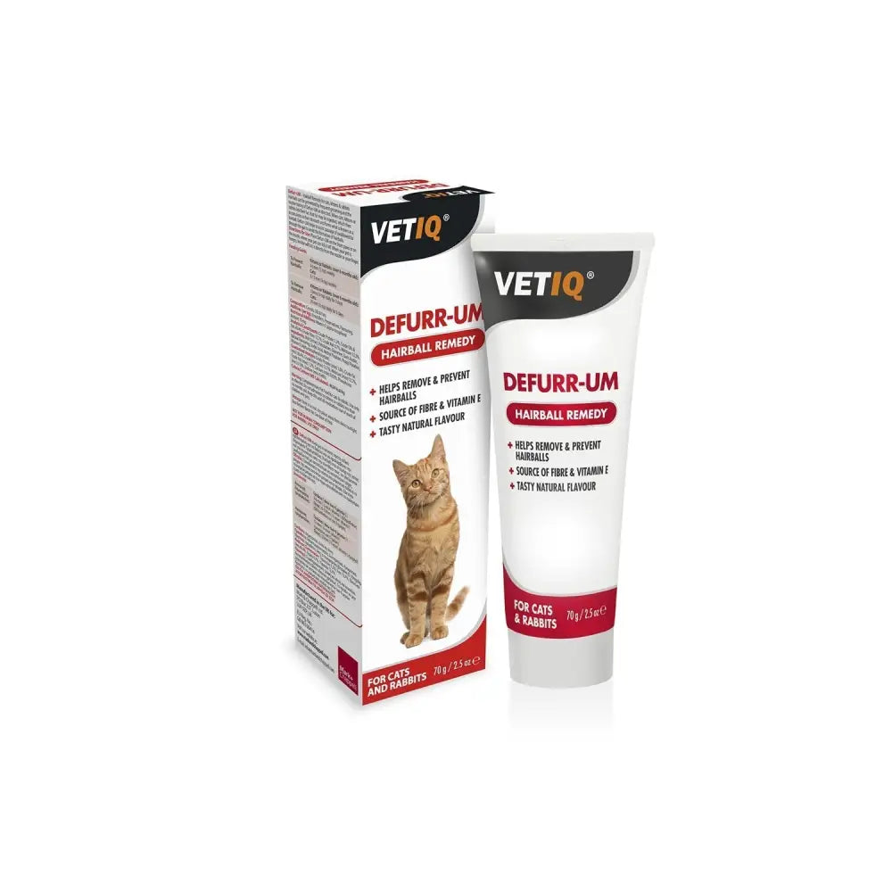 Vetiq Defurr-Um Hairball Remedy For Cats 70 Gm cat Barnstaple Equestrian Supplies