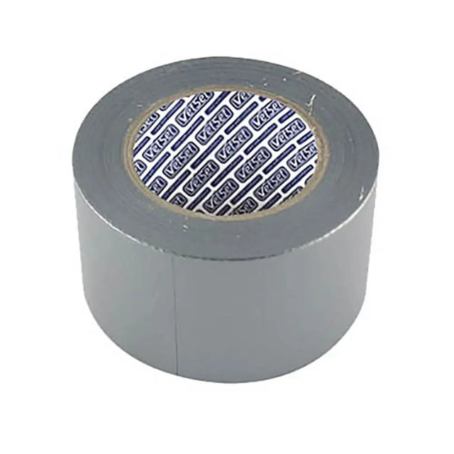 Vetset sealing tape gray reinforced tape roll with valse logo pattern ideal for hoof care and sealing tasks