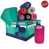 Vetset Wraptec Cohesive Bandage (Vet Wrap) Pink Vet Wrap
