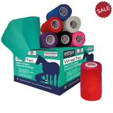 Vetset Wraptec Cohesive Bandage (Vet Wrap) Red Vet Wrap