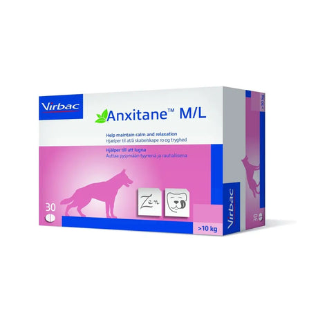 Virbac Anxitane For Dogs 30 PACK Barnstaple Equestrian Supplies