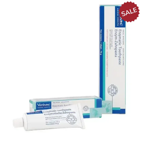 Virbac Enzymatic Toothpaste Fish 43G Pet
