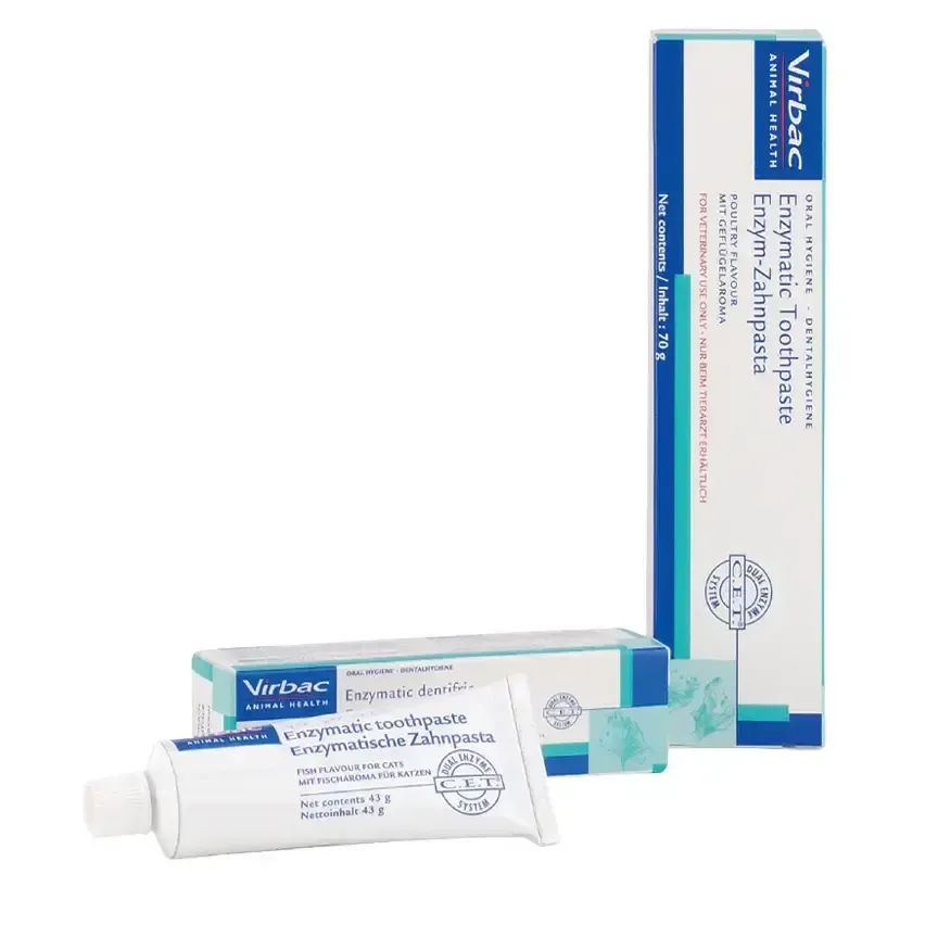 Virbac Enzymatic Toothpaste Fish 43G 