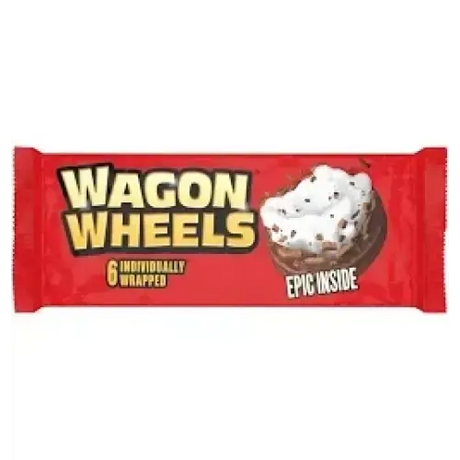 Wagon Wheels 6 Pack Original Biscuits