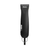 Black wahl mgx 45 electric clipper with sleek ergonomic design and metallic accents for body clipping in wahl clipper kit