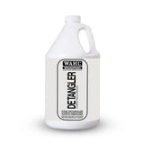 White plastic gallon jug of wahl easy groom professional strength de-matting spray easy groom detangler for pets