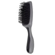 Gray plastic wahl mane & tail brush with black bristles designed for grooming manes and tails