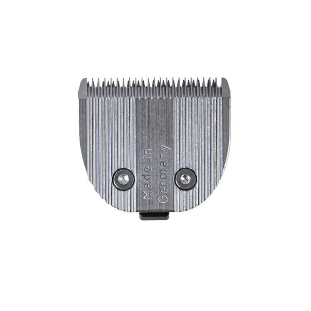 Silver metallic metal wahl mini arco trimmer guard with fine teeth and made in germany engraving for arco trimmer blade