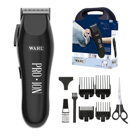 Wahl Pro Ion Equine Cord/Cordless Trimmer Kit Horse Clipping & Trimming Barnstaple Equestrian Supplies