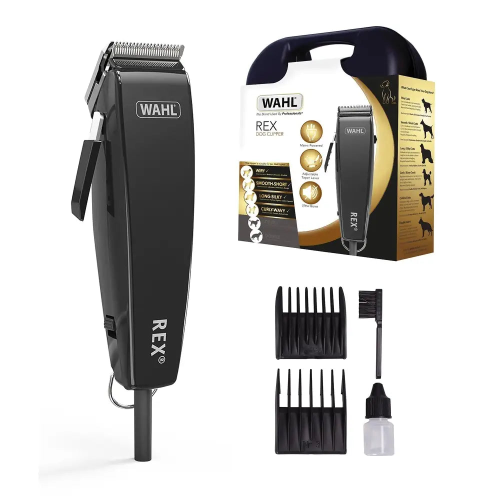 Wahl Rex Pet Mains Operated Clipper Kit Horse Clipping & Trimming Barnstaple Equestrian Supplies