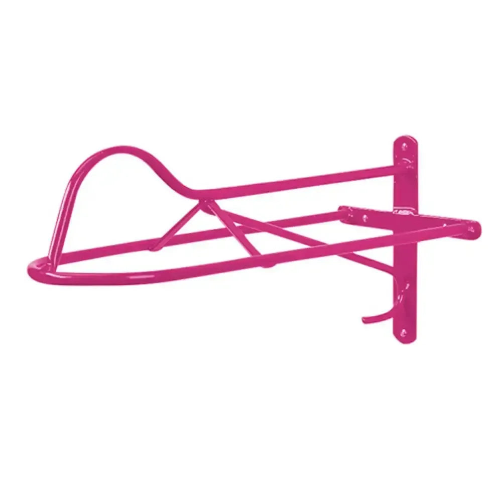 Wall Mounted Forward Seat Saddle Racks Red Saddle Racks
