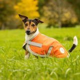 Swish Waterproof Dog Coat - Orange 25cm/10" Dog Coats