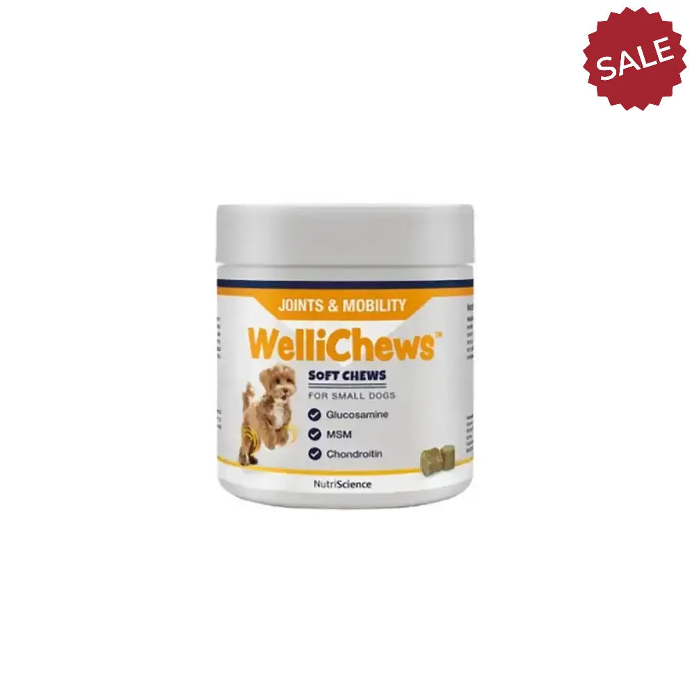 Wellichews Joints & Mobility Soft Chews 120 Pieces Pet Supplements