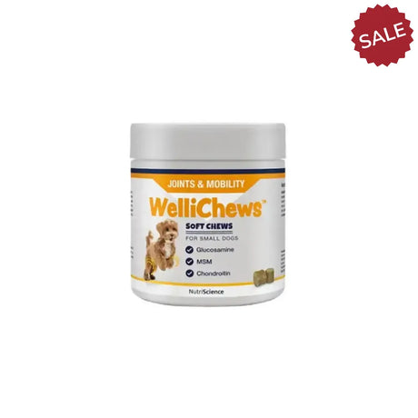 Wellichews Joints & Mobility Soft Chews 120 Pieces Pet Supplements