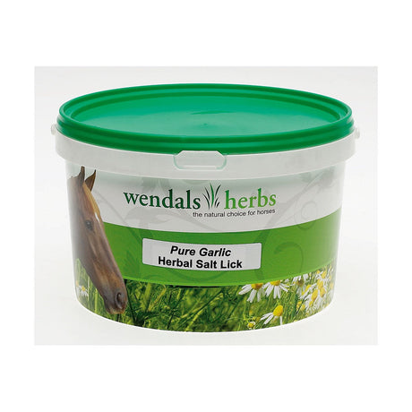Wendals Pure Garlic Salt Lick 3.5kg 