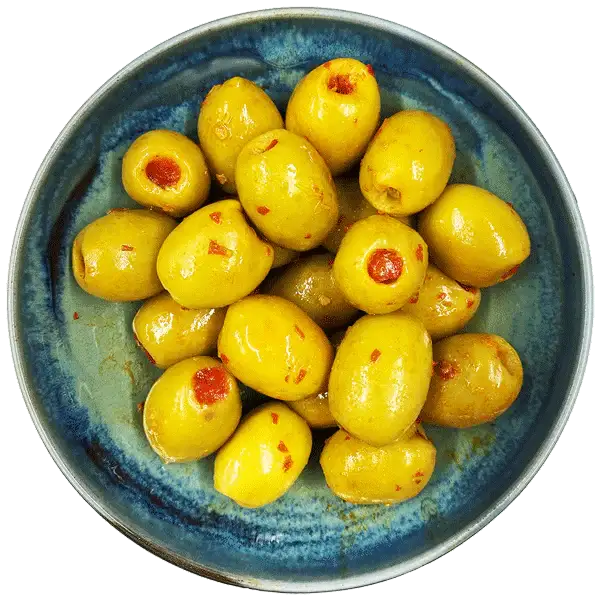 West Country Picante Pimento Olives 175g