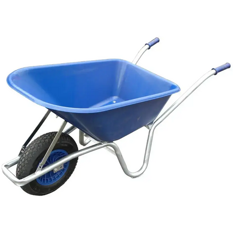 Wheelbarrow 100Ltr Blue - Ready Made Wheelbarrows