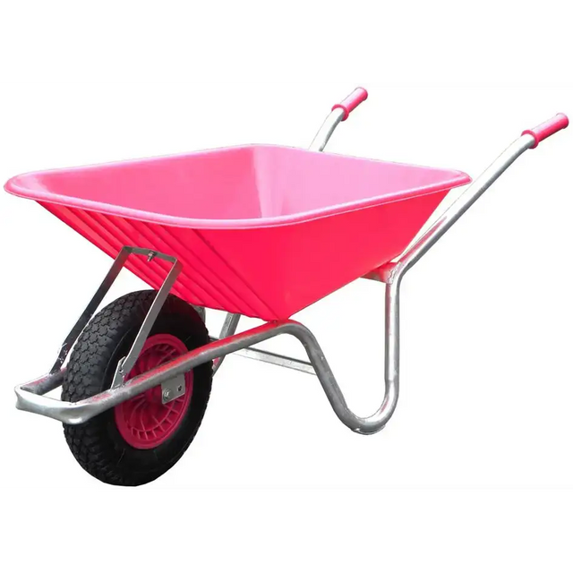 Wheelbarrow 90Ltr Pink - Ready Made Wheelbarrows