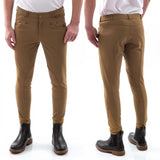 Tan whitaker b126m sawley mens breeches peanut with reinforced stitching and tailored fit for equestrian use