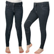 Whitaker B150K Rawdon Denim Knit Kids Breeches Indigo 11/12 Years Indigo Breeches