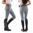 Whitaker B155L Clayton Ladies Breeches With Grip Knee Grey Size 30 Grey Breeches