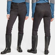Black riding pants whitaker b192 pateley with smooth fit and subtle stitching in ladies jodhpurs black style