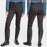 Black riding pants whitaker b192 pateley with smooth fit and subtle stitching in ladies jodhpurs black style