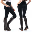 Whitaker B229K Westwick Kids Tights Black 15/16 Years Black Riding Tights
