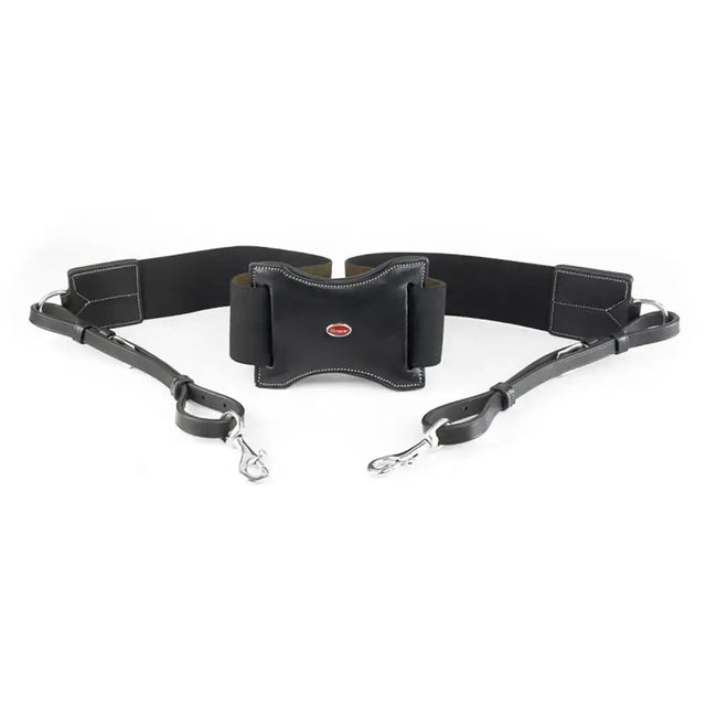 Black leather dog harness whitaker bp048a eastwood with silver hardware and central buckle eastwood 6cm breastplate