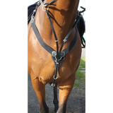 Whitaker Bp048Av Eastwood Elasticated Breastplate Black Cob Black Breastplates