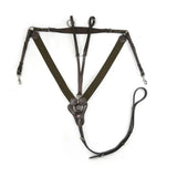 Whitaker Bp048Av Eastwood Elasticated Breastplate Havana Cob Light Havana Breastplates