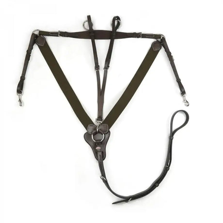 Whitaker Bp048V Eastwood V-Check Breastplate Havana Pony Light Havana Breastplates