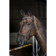 Whitaker Br070 Chicago Anatomic Bridle C/W Reins Black Cob Black Flash Bridles