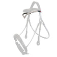 Whitaker Br072Bb Lynton V-Shaped Diamante Browband Havana Cob Light Havana Browbands