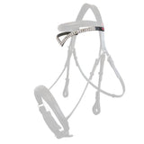 Whitaker Br072Bb Lynton V-Shaped Diamante Browband Havana Cob Light Havana Browbands