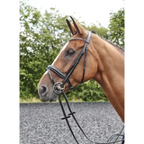 Whitaker Br078 Barton Bling Flash Bridle Black Cob Black Flash Bridles