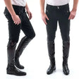 Whitaker Clayton Grip Knee Breech Mens 28" Black Breeches
