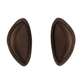 Brown leather ear pads with stitched edges for whitaker jws05bo4 big jumping blocks knee blocks