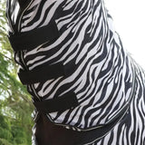 Whitaker Marwell Zebra Fly Rug With Belly Flap 4'3" Fly Rugs