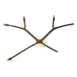 Whitaker Nb104 Mexican Noseband Havana Cob Havana Grackle Nosebands