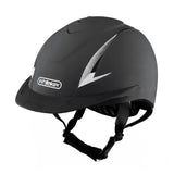 Whitaker NRG Helmet With Sparkles Black / Silver X Small (48 - 52Cm) Adjustable Riding Hats