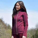 Whitaker Ow148 Legend Zip-Up Jacket Burgundy LARGE BURGUNDY Outdoor Jackets
