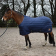 Whitaker Pippa Stable Rug 100Gm Navy/Orange Navy/Orange 5'9" Stable Rugs
